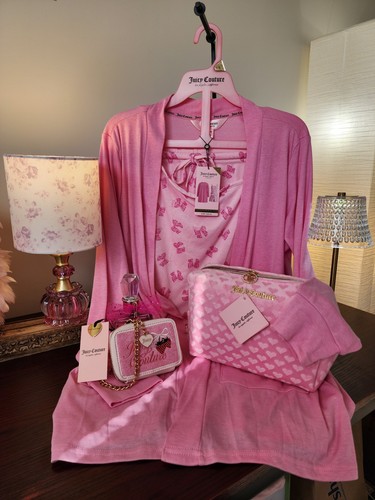 Juicy couture set pigiama rosa - juicy,