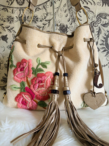 Borsa secchiello vintage - a,