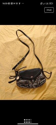 Borsa tracolla donna nera